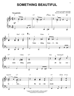 Something Beautiful von William J. Gaither (Download) 