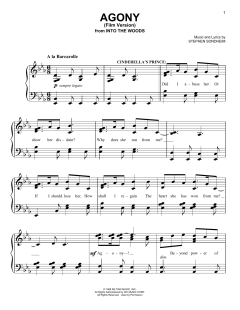 Agony (Film Version) von Stephen Sondheim (Download) 