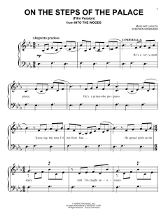 On The Steps Of The Palace (Film Version) von Stephen Sondheim (Download) 