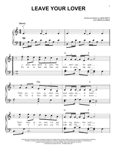 Leave Your Lover von Sam Smith (Download) 