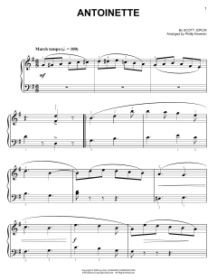 Antoinette von Scott Joplin (Download) 