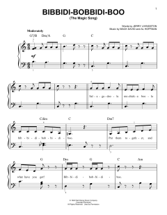 Bibbidi-Bobbidi-Boo (The Magic Song) von Patrick Doyle (Download) 