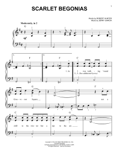 Scarlet Begonias von Sublime (Download) 