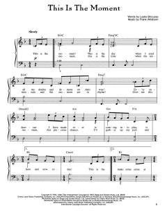 This Is The Moment von Frank Wildhorn (Download) 