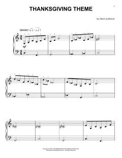 Thanksgiving Theme von Vince Guaraldi (Download) 