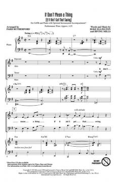 It Don't Mean A Thing (If It Ain't Got That Swing) 