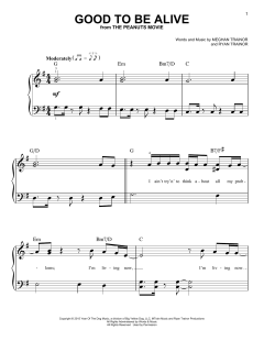 Good To Be Alive von Meghan Trainor (Download) 