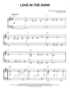 Love In The Dark von Adele (Download) 