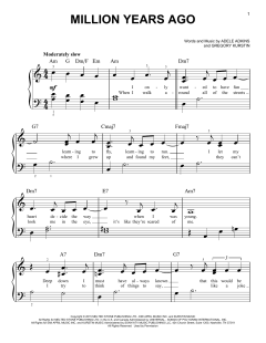 Million Years Ago von Adele (Download) 