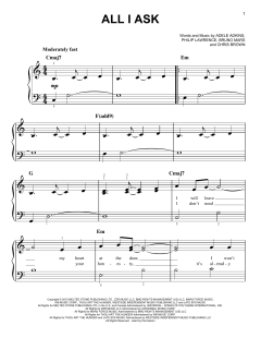 All I Ask von Adele (Download) 