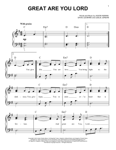 Great Are You Lord von David Leonard (Download) 