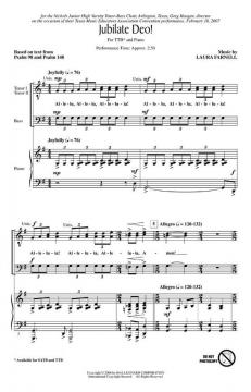Jubilate Deo! (Laura Farnell) 