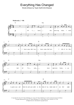 Everything Has Changed von Taylor Swift (Download) 