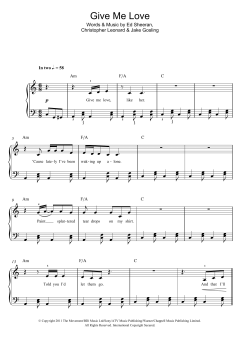 Give Me Love von Ed Sheeran (Download) 