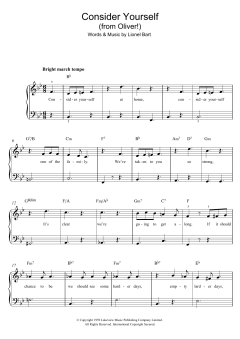 Consider Yourself von Lionel Bart (Download) 