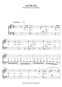 Let Me Go von Gary Barlow (Download) 