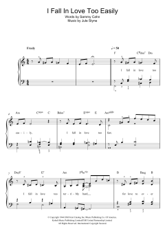 I Fall In Love Too Easily von Frank Sinatra (Download) 