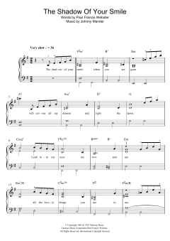 The Shadow Of Your Smile von Tony Bennett (Download) 