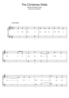 The Christmas Waltz von Sammy Cahn (Download) 