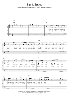 Blank Space von Taylor Swift (Download) 