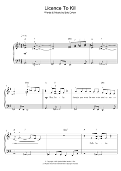 License To Kill von Bob Dylan (Download) 
