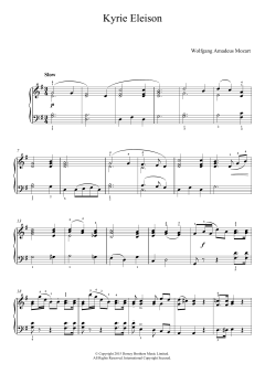 Kyrie Eleison von Wolfgang Amadeus Mozart (Download) 