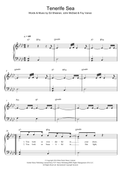 Tenerife Sea von Ed Sheeran (Download) 