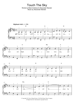 Touch The Sky (From Brave) von Julie Fowlis (Download) 