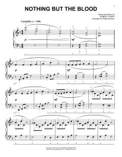 Nothing But The Blood [Classical version] von Robert Lowry (Download) 