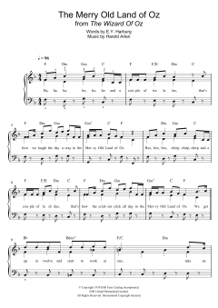 The Merry Old Land Of Oz von Harold Arlen (Download) 