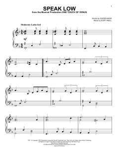 Speak Low von Ogden Nash (Download) 