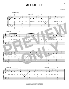 Alouette von Traditional (Download) 