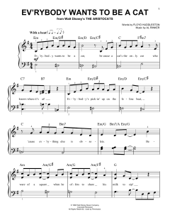 Ev'rybody Wants To Be A Cat von Al Rinker (Download) 