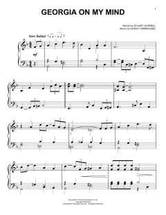 Georgia On My Mind von Ray Charles (Download) 