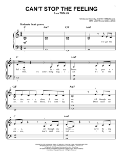 Can't Stop The Feeling von Justin Timberlake (Download) 