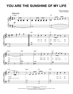 You Are The Sunshine Of My Life von Stevie Wonder (Download) 