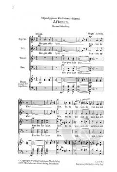 Aftonen (Evening) (Hugo Alfven) 