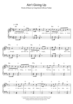 Ain't Giving Up (featuring Sigala) von Craig David (Download) 