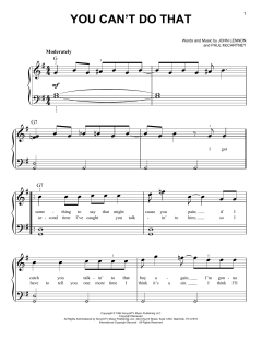 You Can't Do That von The Beatles (Download) 