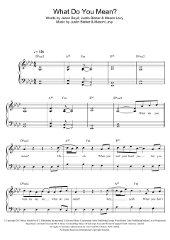 What Do You Mean? von Justin Bieber (Download) 