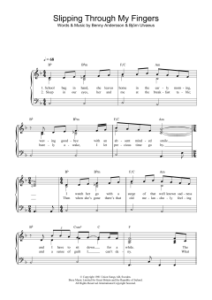 Slipping Through My Fingers von ABBA (Download) 