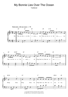 My Bonnie Lies Over The Ocean von Traditional (Download) 
