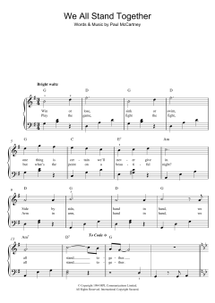 We All Stand Together von Paul McCartney (Download) 