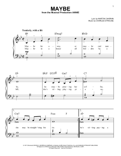 Maybe von Martin Charnin (Download) 