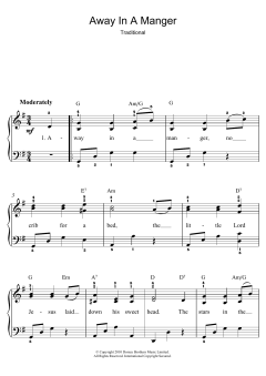 Away In A Manger von Traditional (Download) 