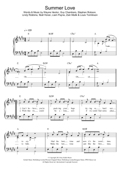 Summer Love von One Direction (Download) 