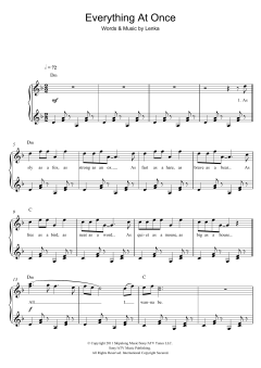 Everything At Once von Lenka (Download) 