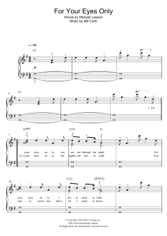 For Your Eyes Only von Sheena Easton (Download) 