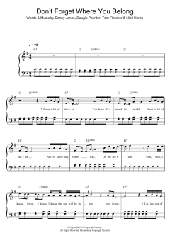 Don't Forget Where You Belong von One Direction (Download) 