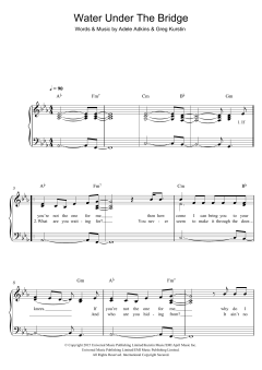 Water Under The Bridge von Adele (Download) 